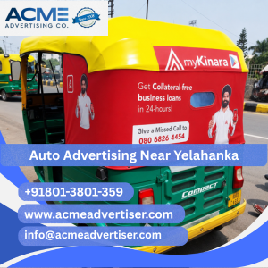 Auto Advertising Company Near Yelahanka, Bengaluru - 