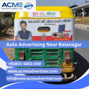 Auto Advertising Company Near Balanagar - 