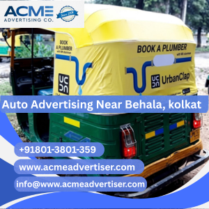 Auto Advertising Company Near Behala - 