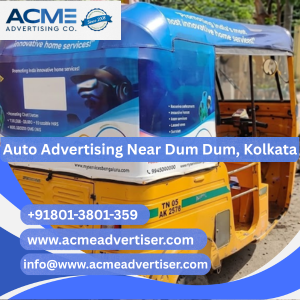 Auto Advertising Company Near Dum Dum - 