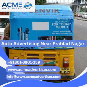 Auto Advertising Company Near Prahlad Nagar - 