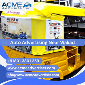 Auto Advertising Company Near Wakad - 