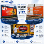 Digital wall paintings advertising showcasing large format outdoor wall branding for maximum brand visibility and customer engagement.