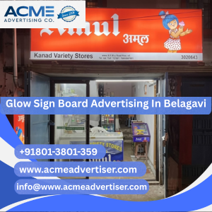 Glow Sign Board Advertising Company In Belagavi - 