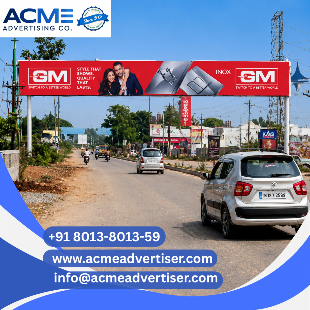 Gantry Advertising Company in Old Lucknow | ACME Advertising Co.