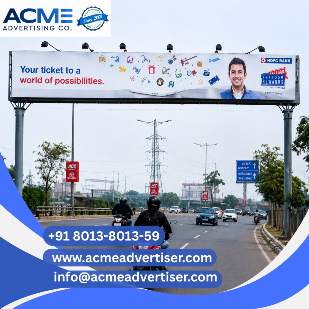 Gantry Advertising Company in Old Lucknow | ACME Advertising Co.
