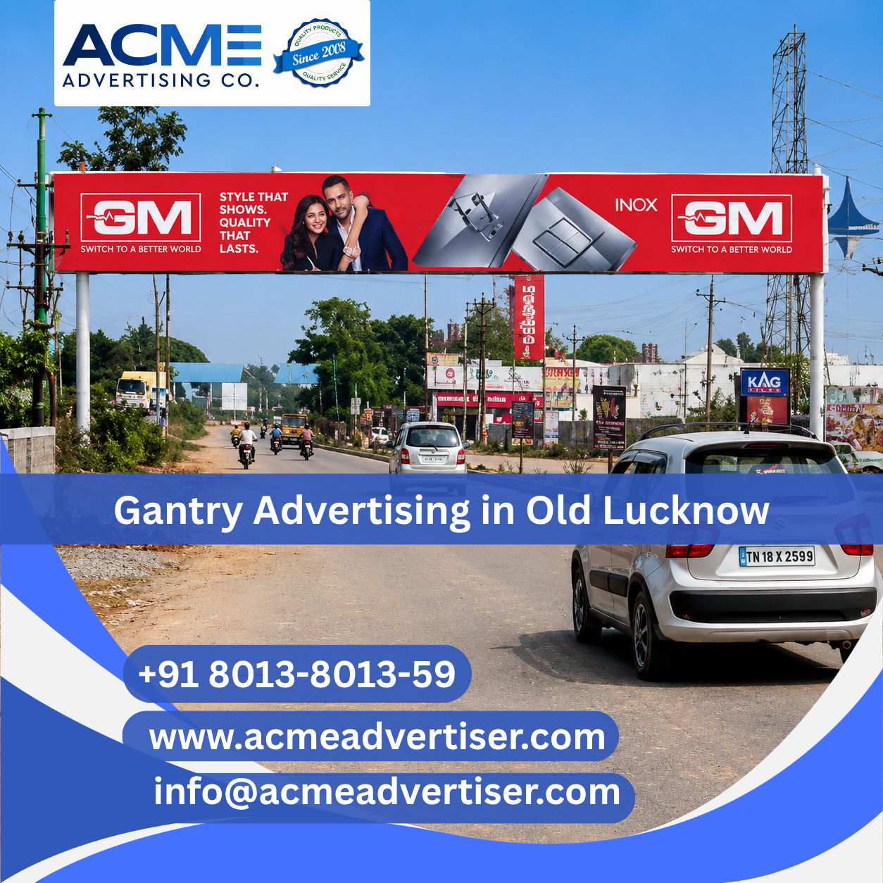 Gantry Advertising Company in Old Lucknow - 