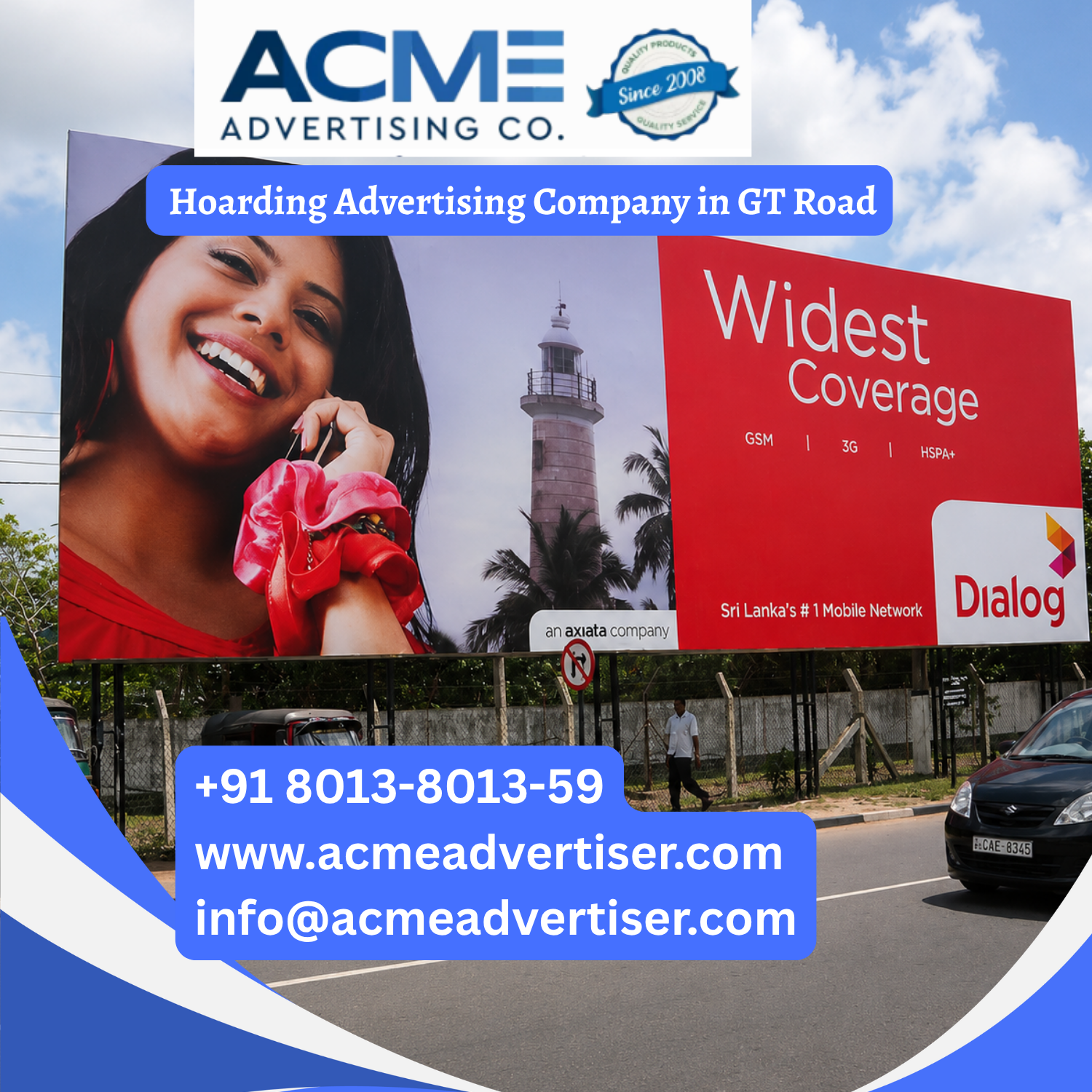 Hoarding Advertising Company in GT Road opposite Old Bus Stand - 