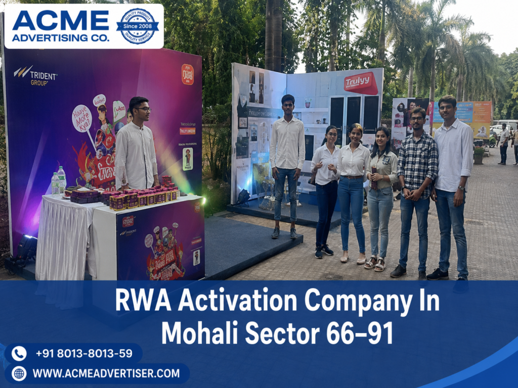 RWA Activation Company In Mohali Sector 66 91 rwa advertising company in Mohali
