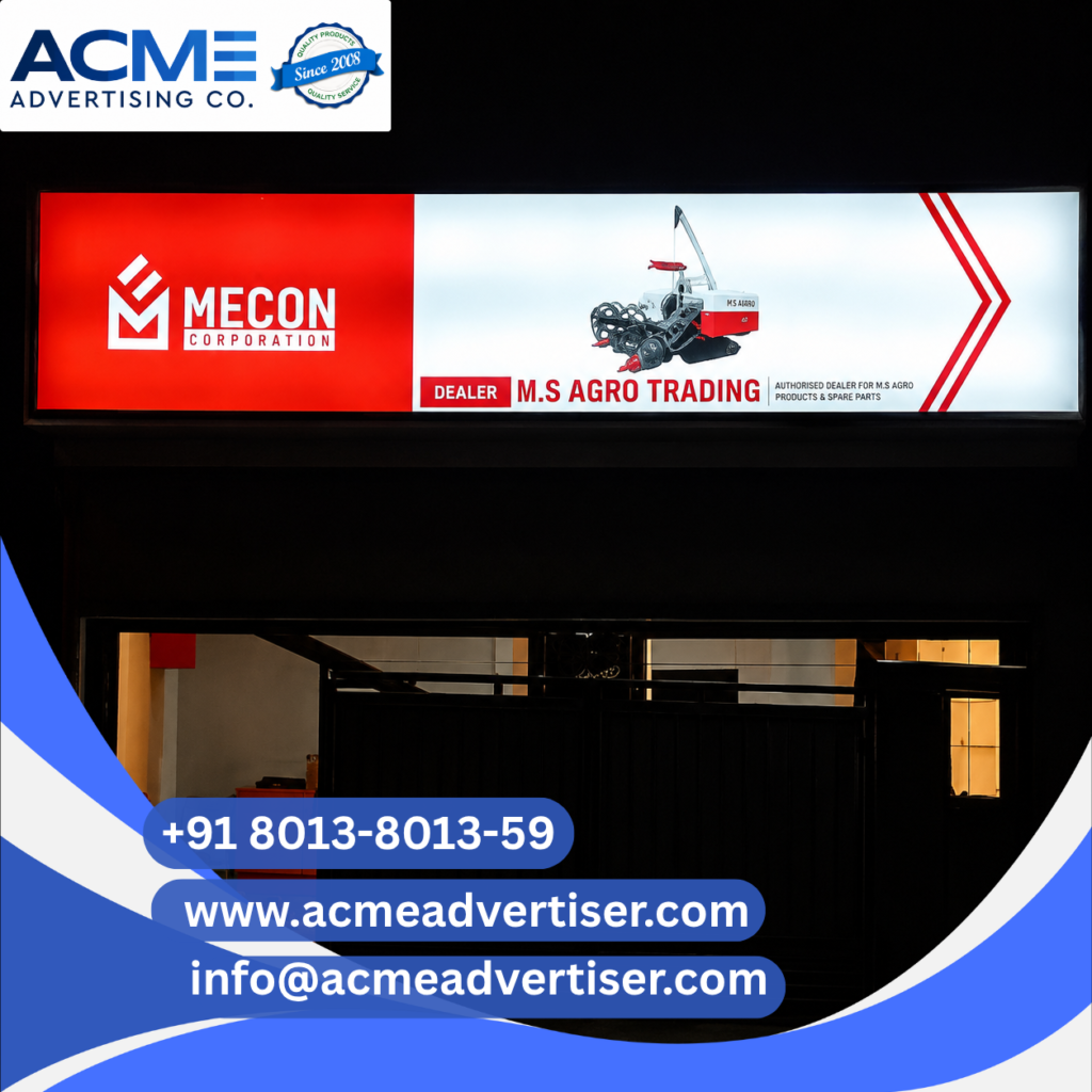 Glow Sign Board Advertising Company In Srinagar