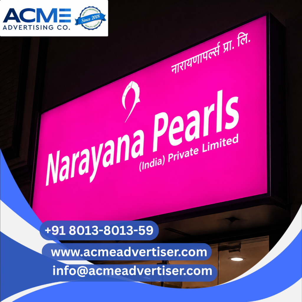 Glow Sign Board Advertising Company In Hisar
