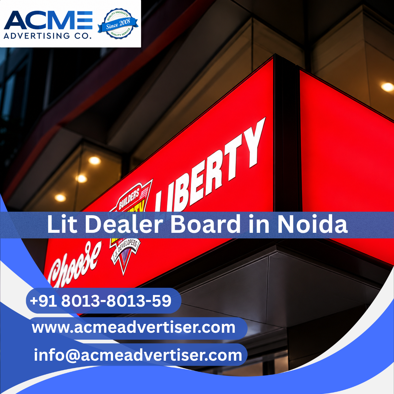 Lit Deal Board Advertising Agency in Noida - 