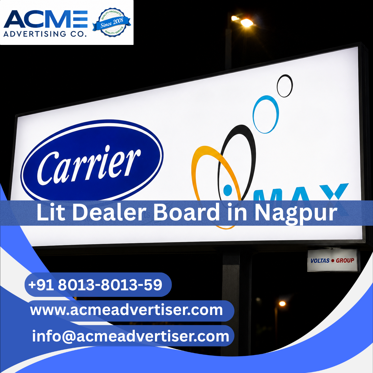 Lit Dealer Board Advertising Agency in Nagpur - 