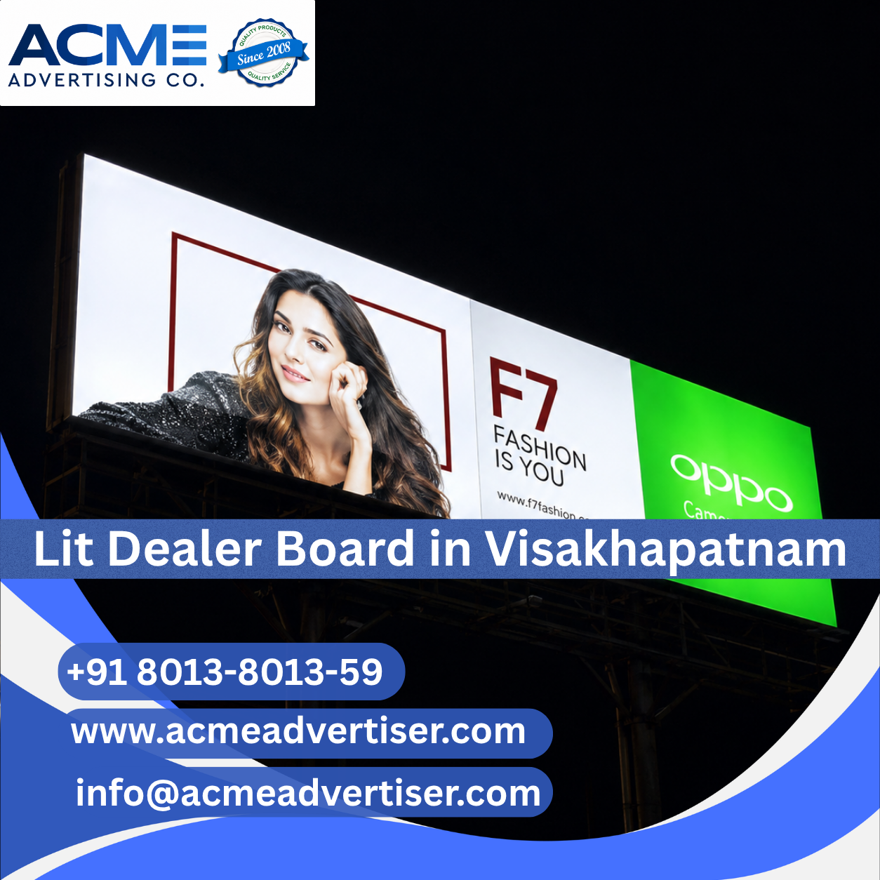 Lit Dealer Board Advertising Agency in Visakhapatnam - 