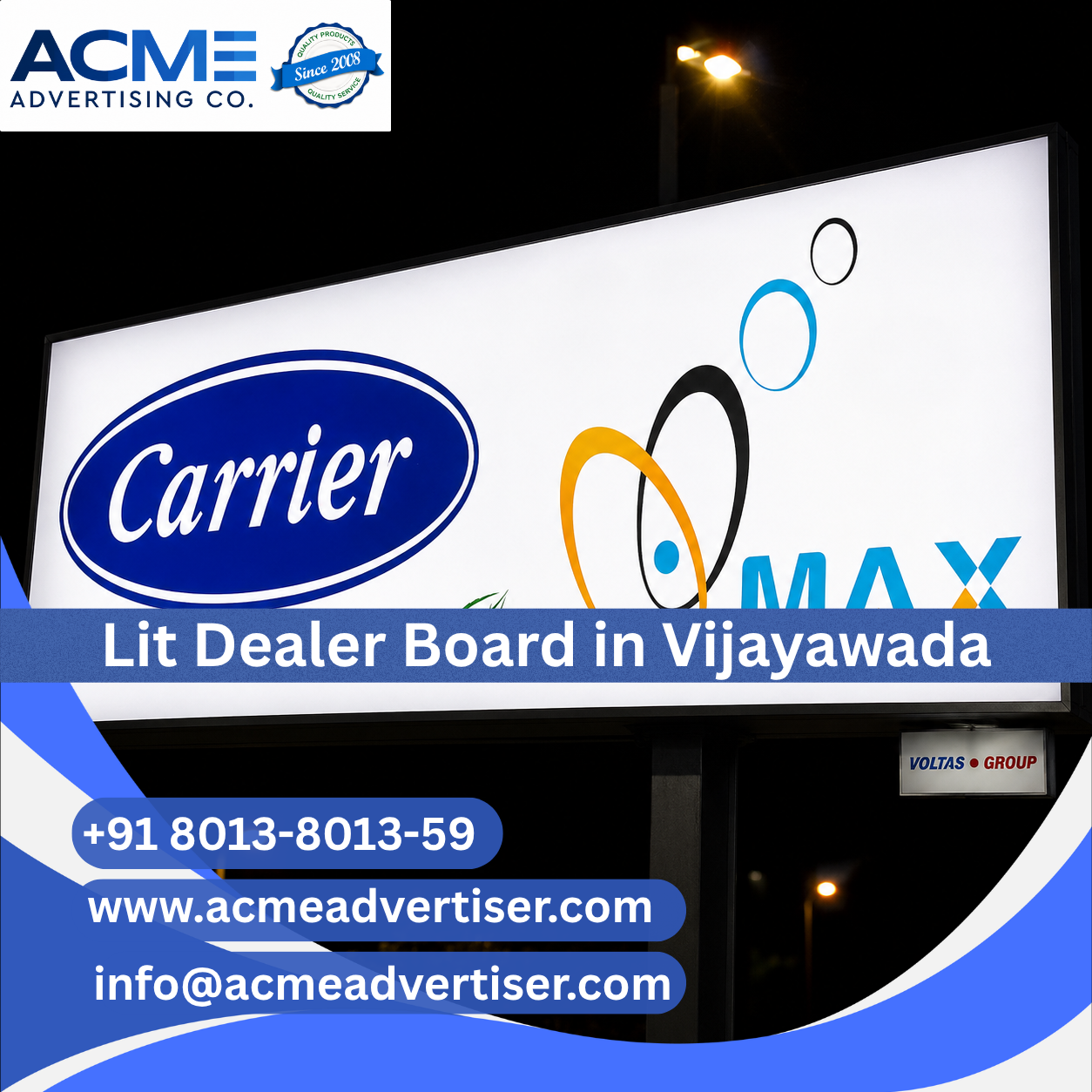 Lit Dealer Boards Advertising Company in Vijayawada - 