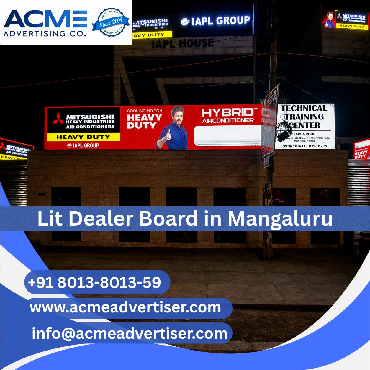 Lit Dealer Board Advertising Agency Mangaluru - 