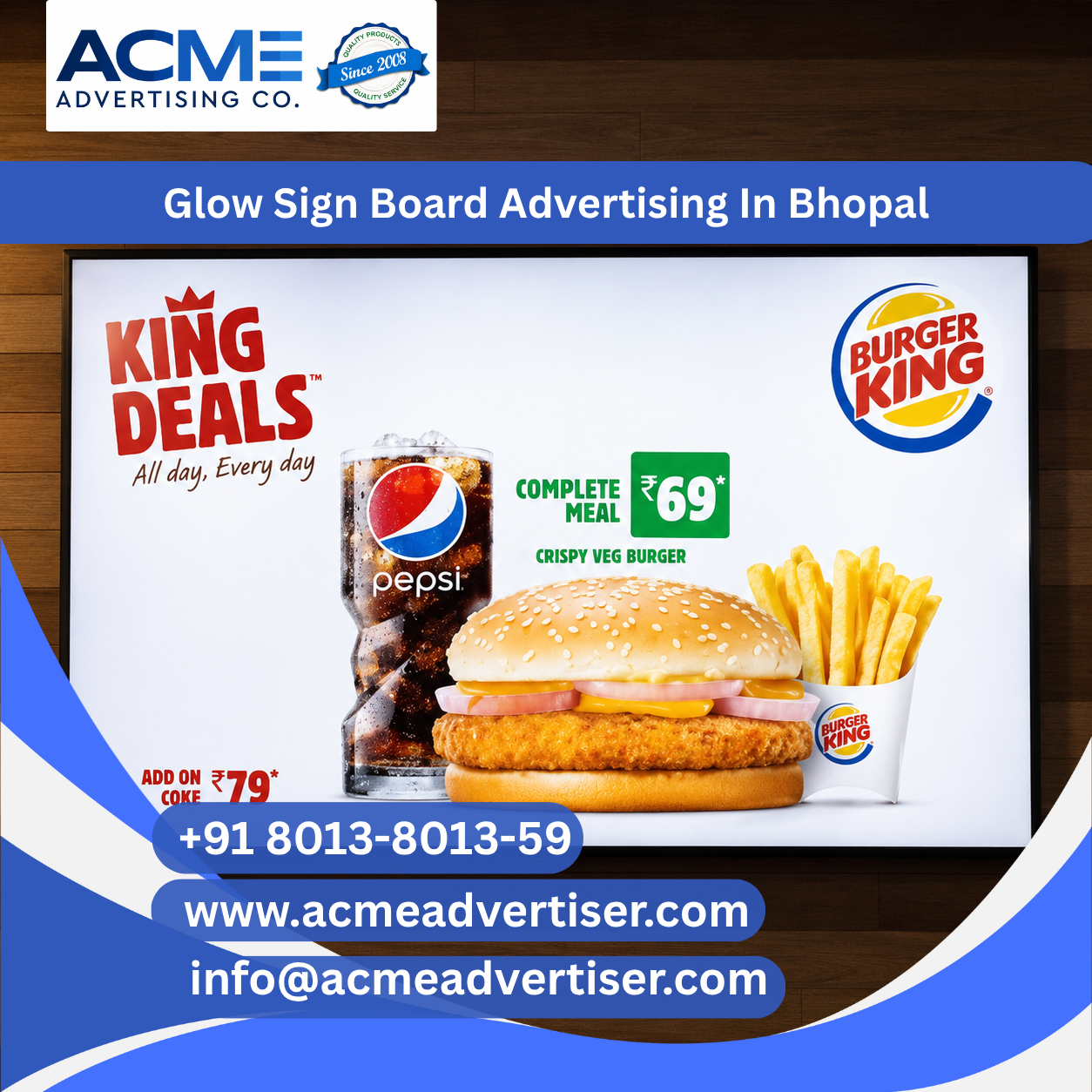 Lit Dealer Board Advertising Agency in Bhopal - 