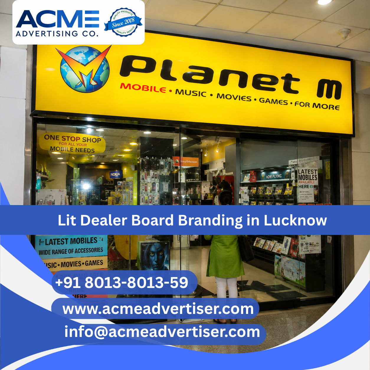 Lit Dealer Board Advertising Company in Lucknow - 