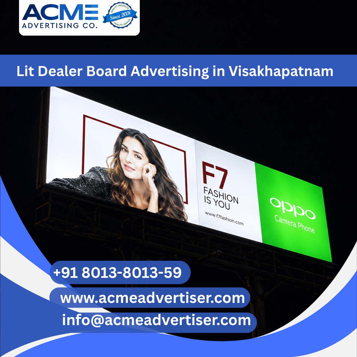 Lit Dealer Board Advertising Agency in Visakhapatnam - 