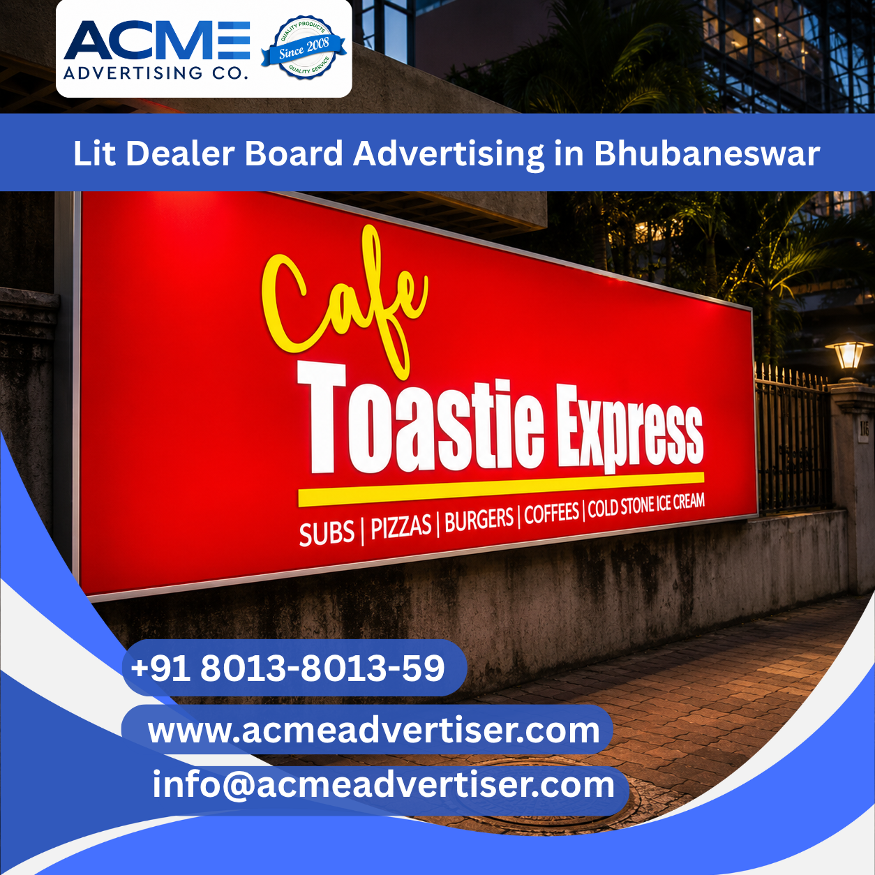 Lit Dealer Board Advertising Agency in Bhubaneswar - 