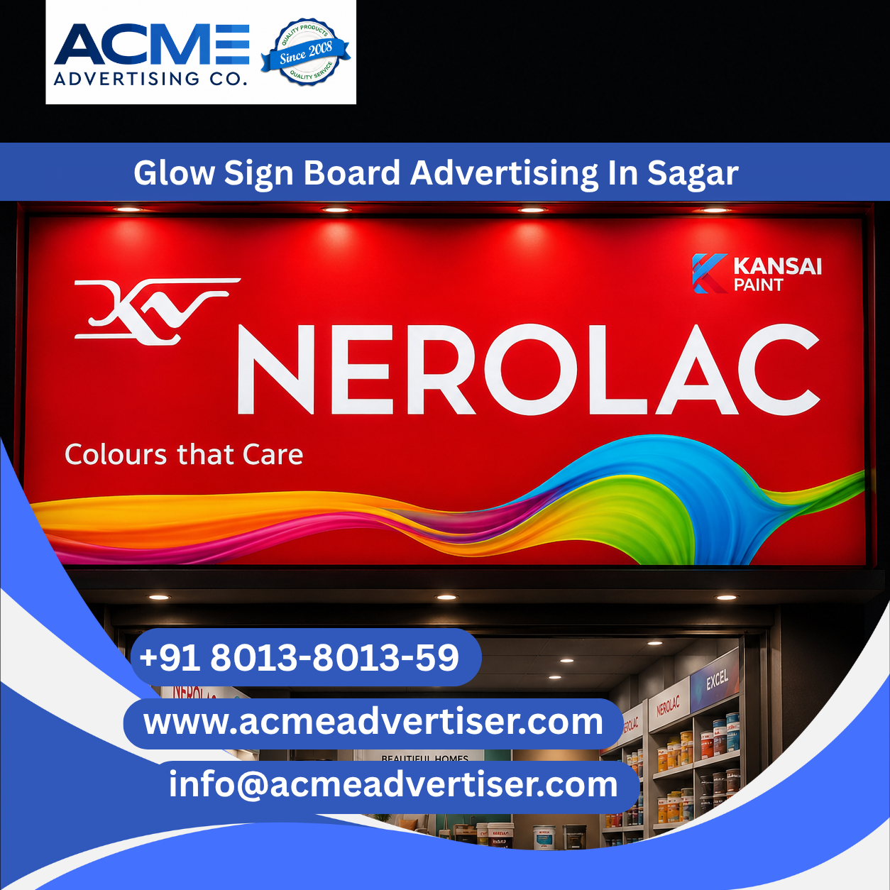 Lit Dealer Board Advertising Agency in Sagar - 
