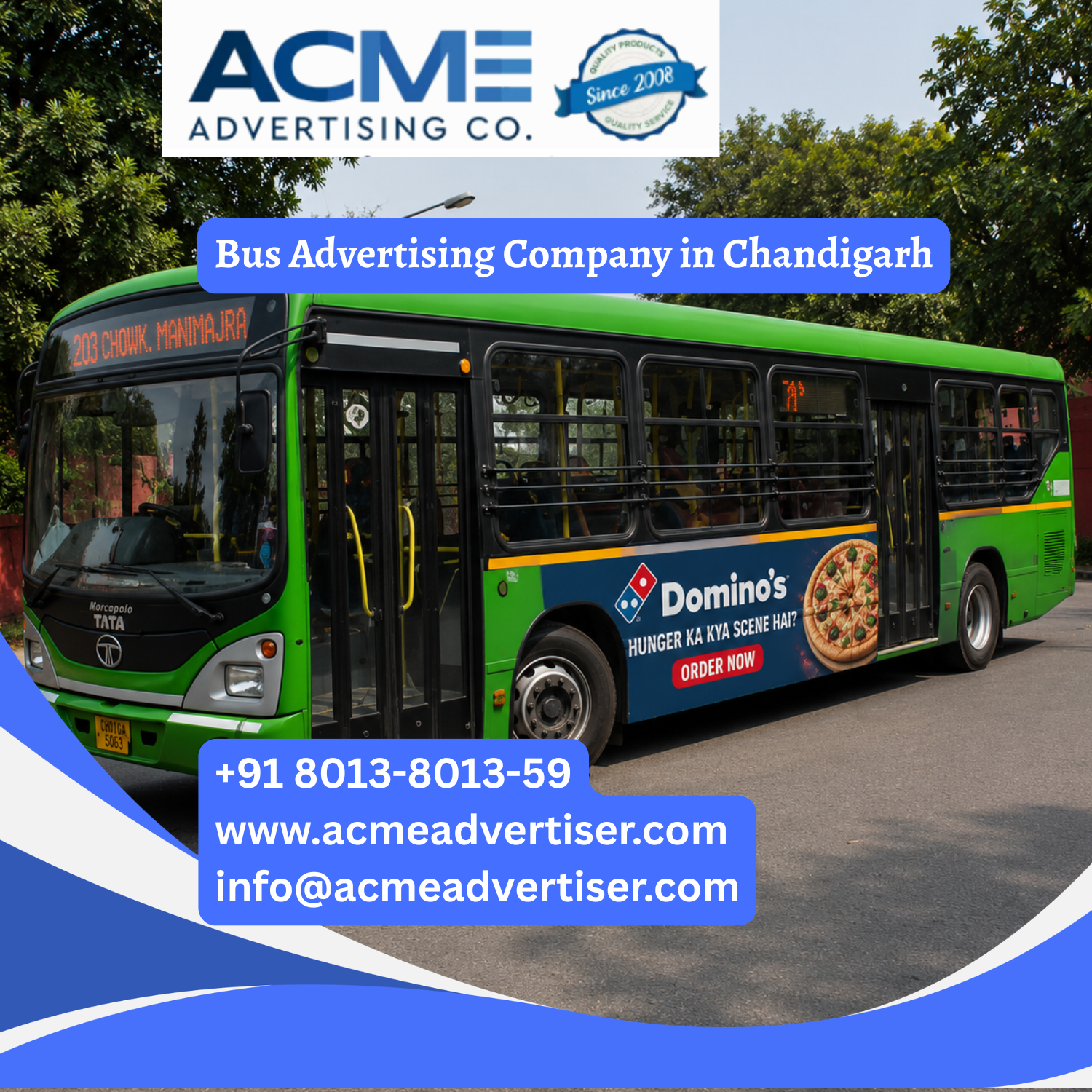 Bus Advertising Company in Chandigarh - 