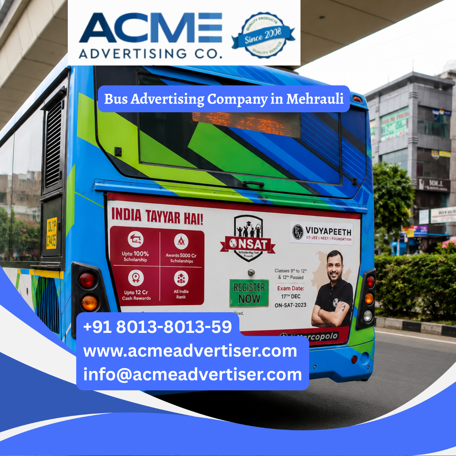 Bus Advertising Company in Mehrauli - 