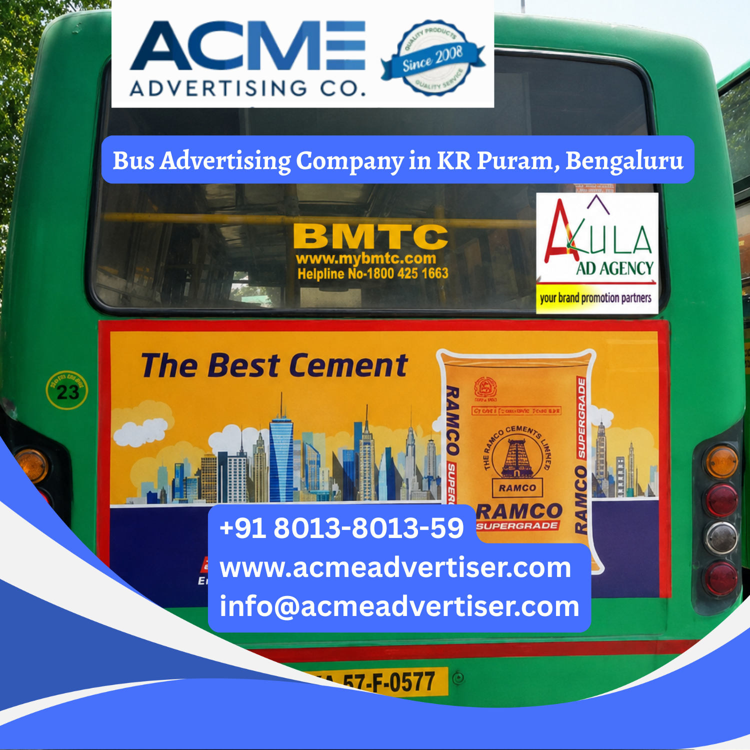 Bus Advertising Company in KR Puram, Bengaluru - 