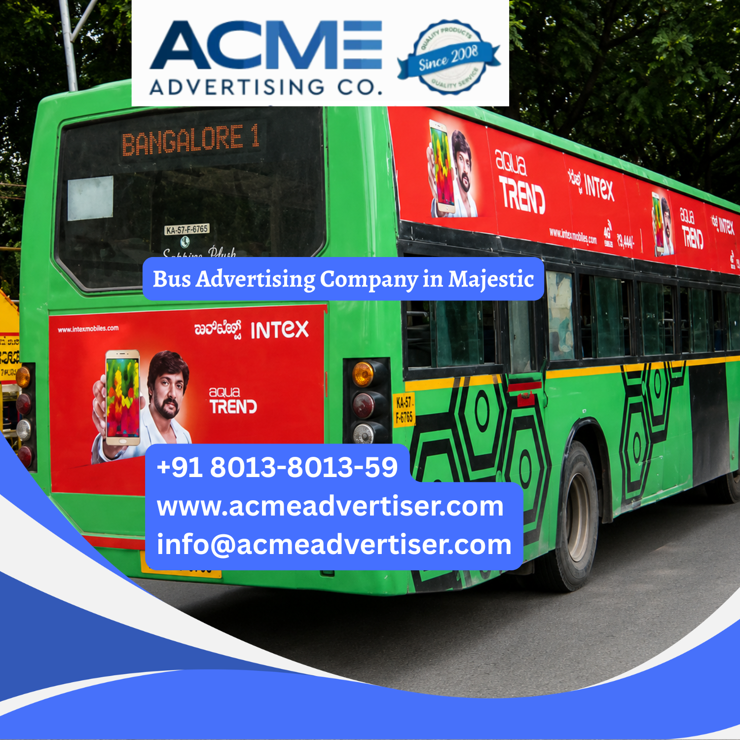 Bus Advertising Company in Majestic - 