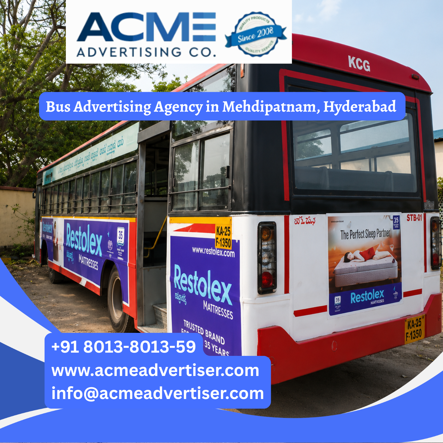 Bus Advertising Agency in Mehdipatnam, Hyderabad - 