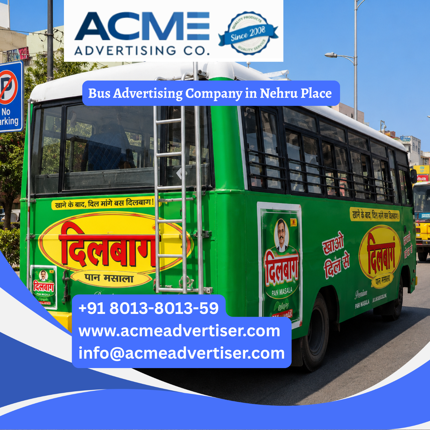 Bus Advertising Company in Nehru Place - 