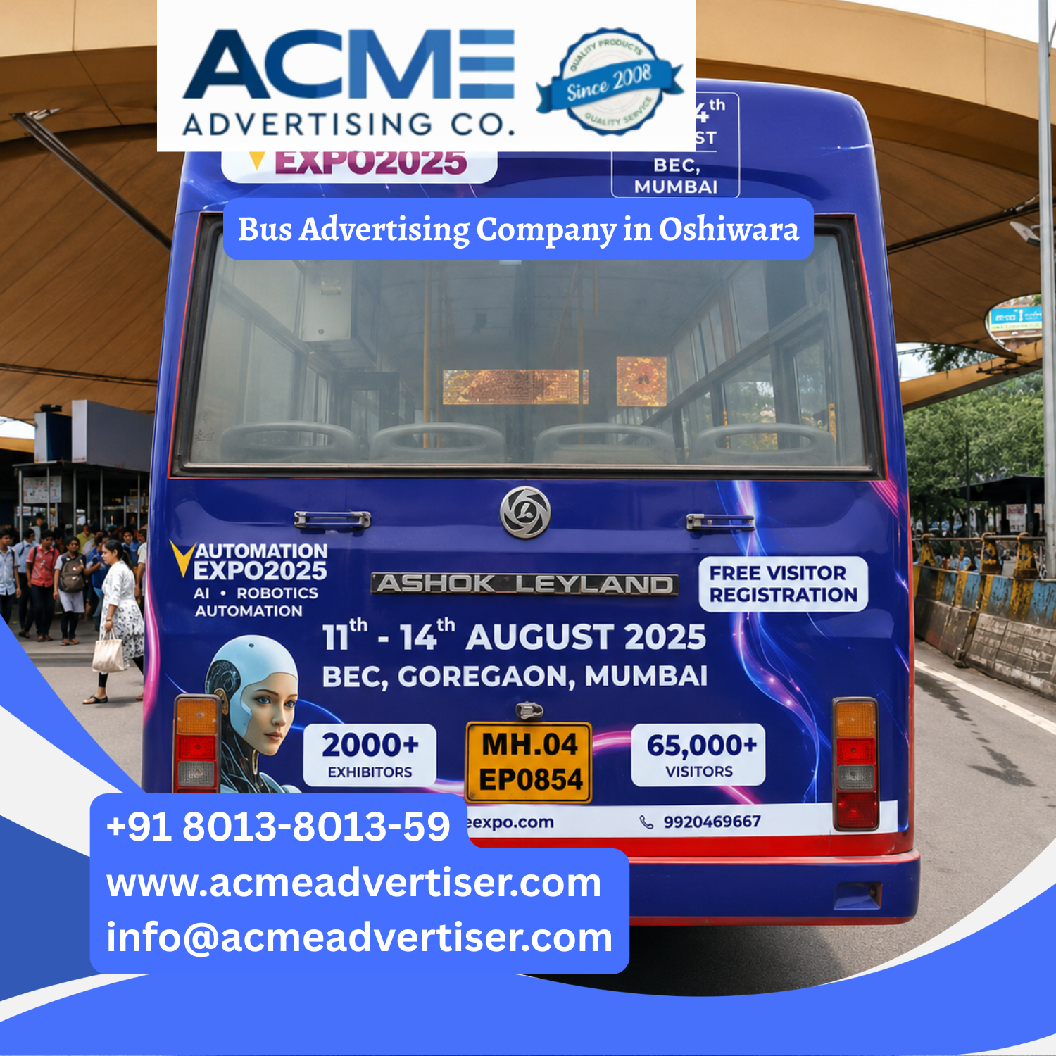 Bus Advertising Company in Oshiwara - 