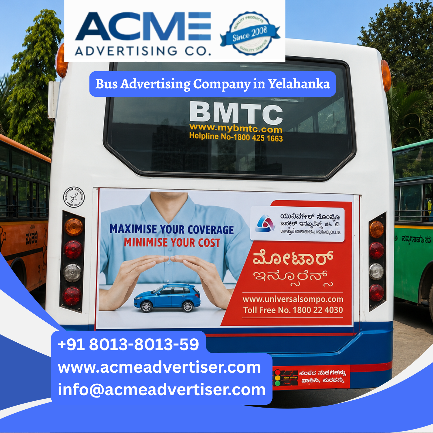 Bus Advertising Company in Yelahanka - 