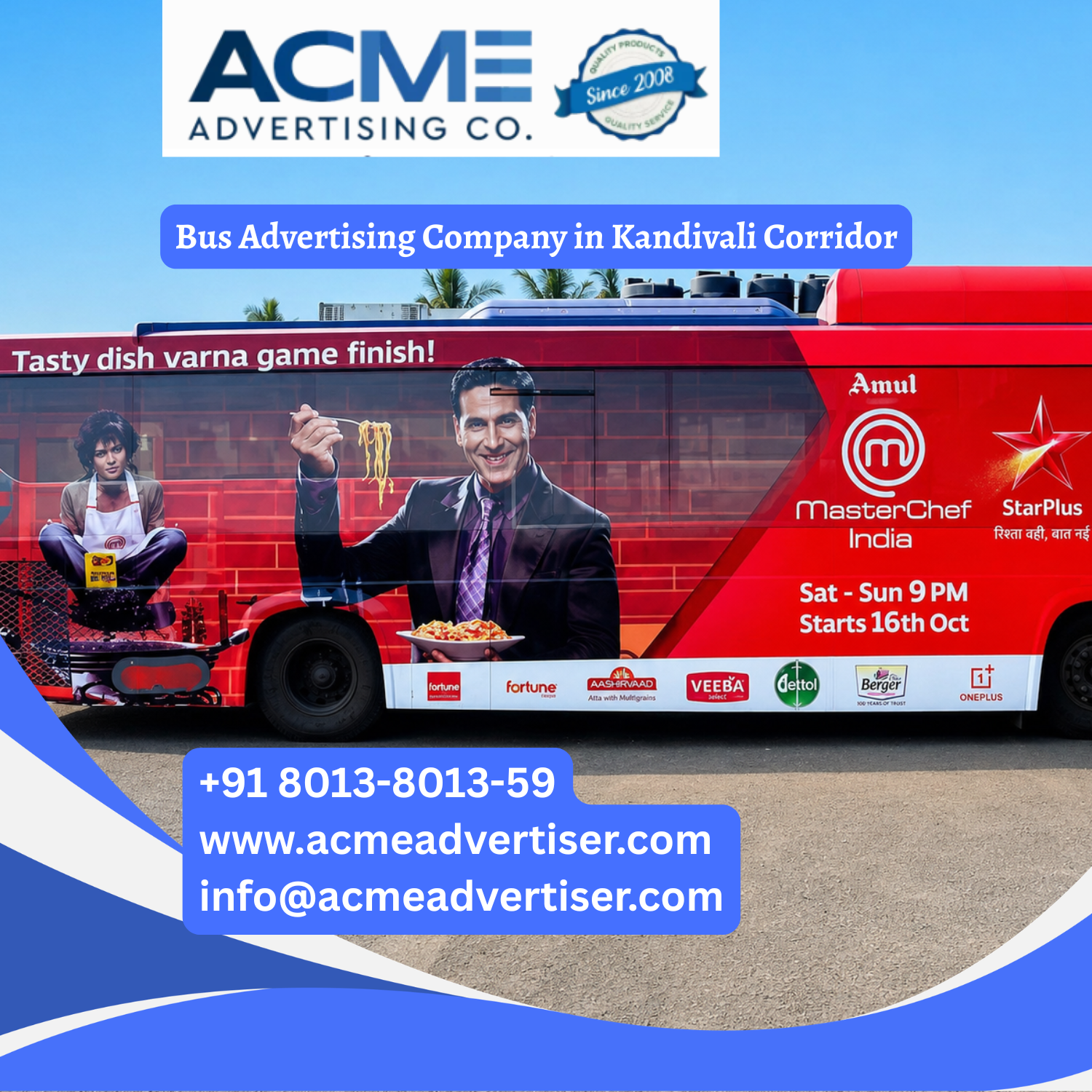 Bus Advertising Company in Kandivali Corridor - 