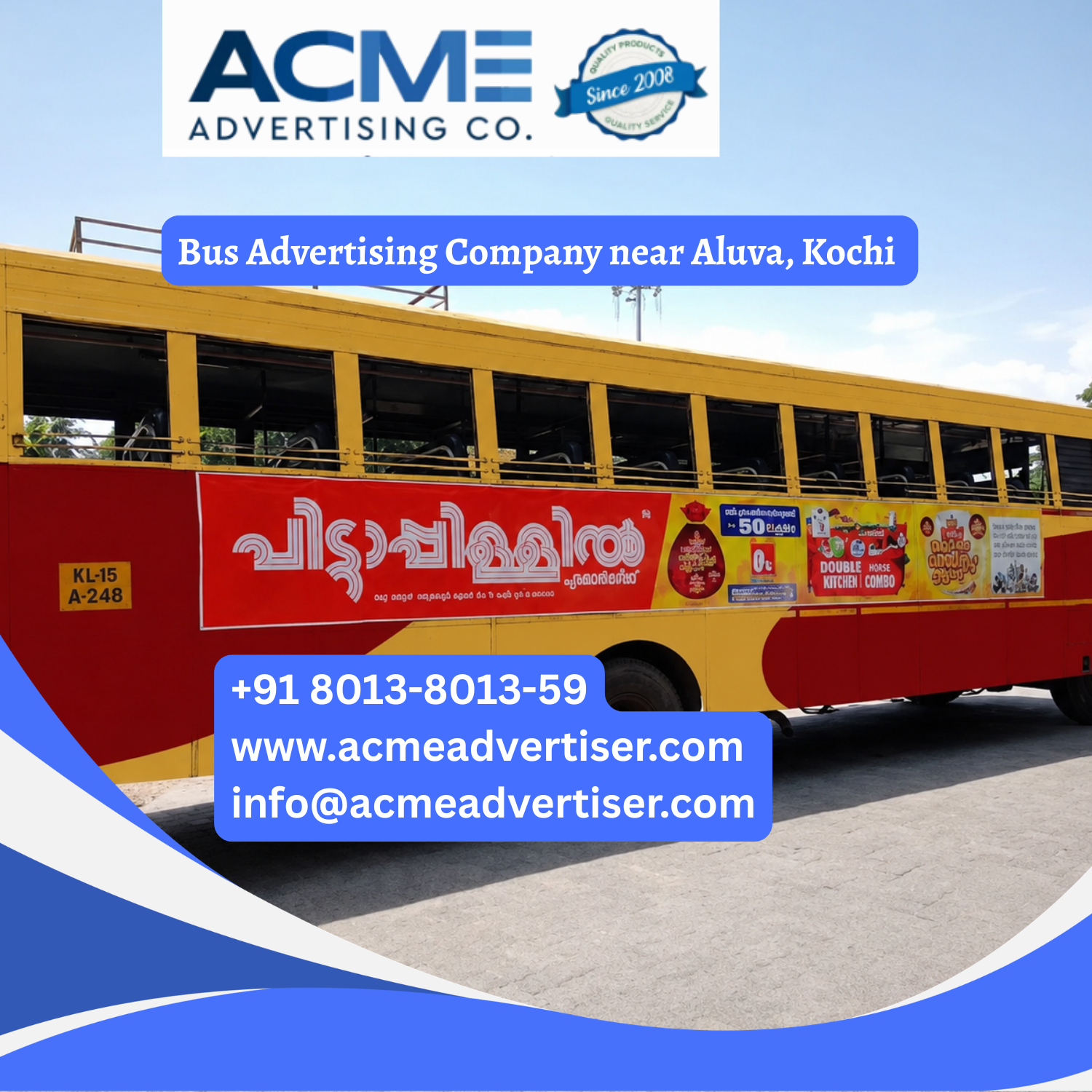 Bus Advertising Company near Aluva, Kochi - 