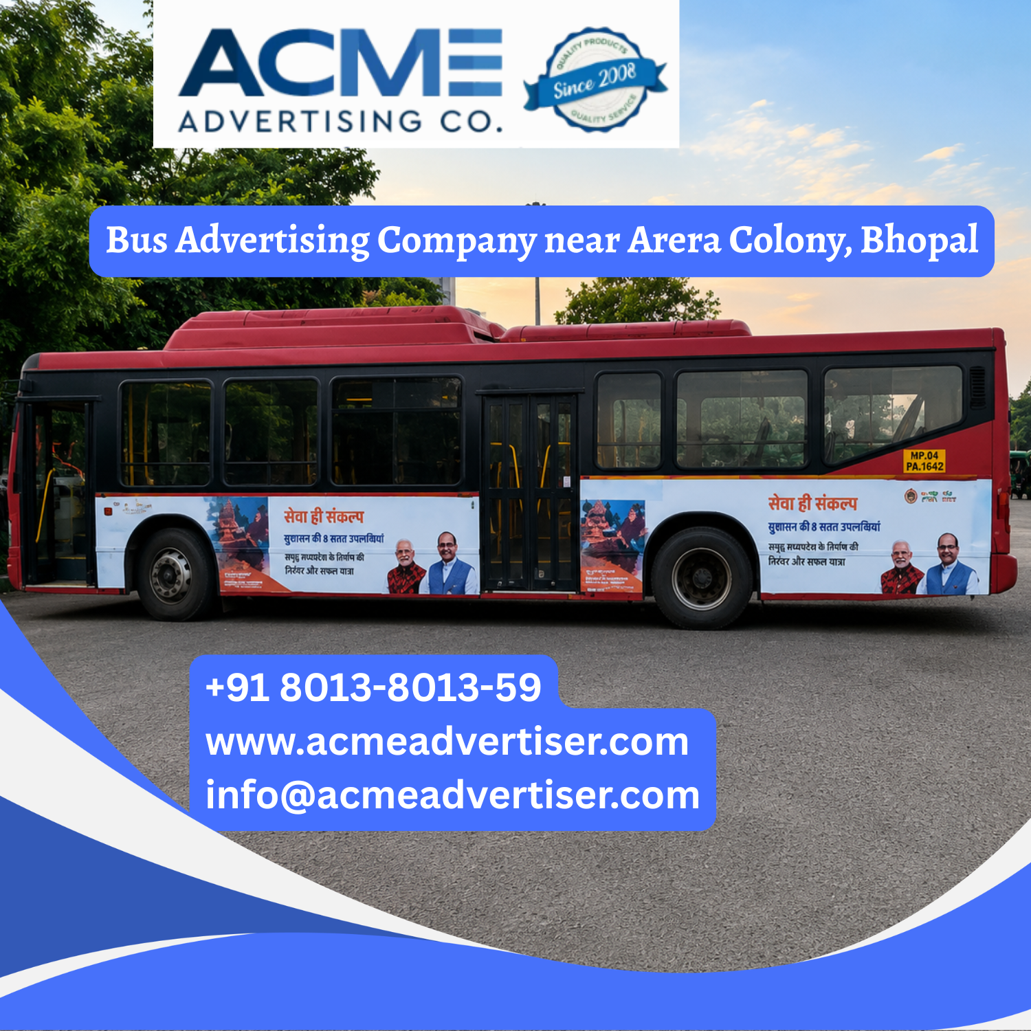 Bus Advertising Company near Arera Colony, Bhopal - 