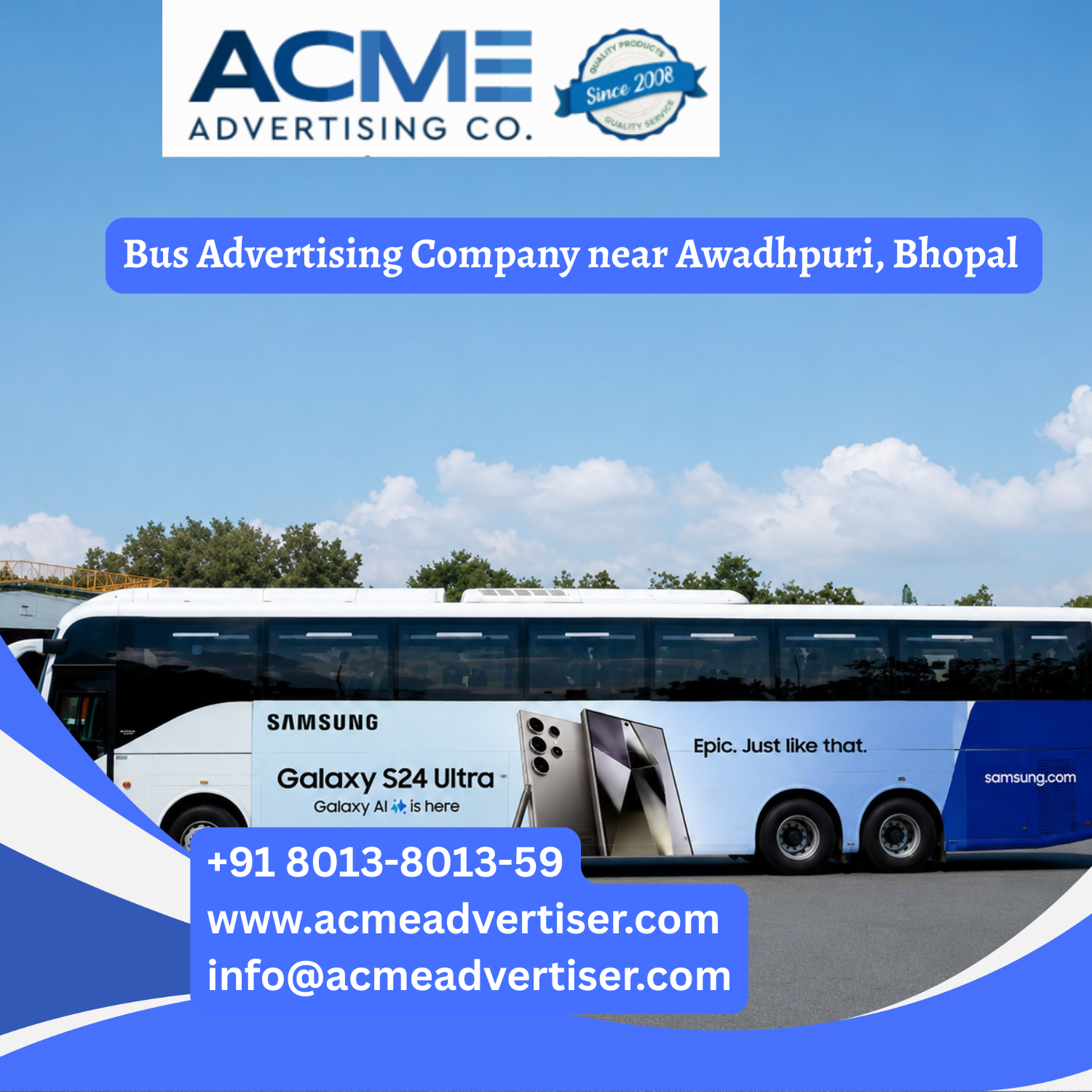 Bus Advertising Company near Awadhpuri, Bhopal - 