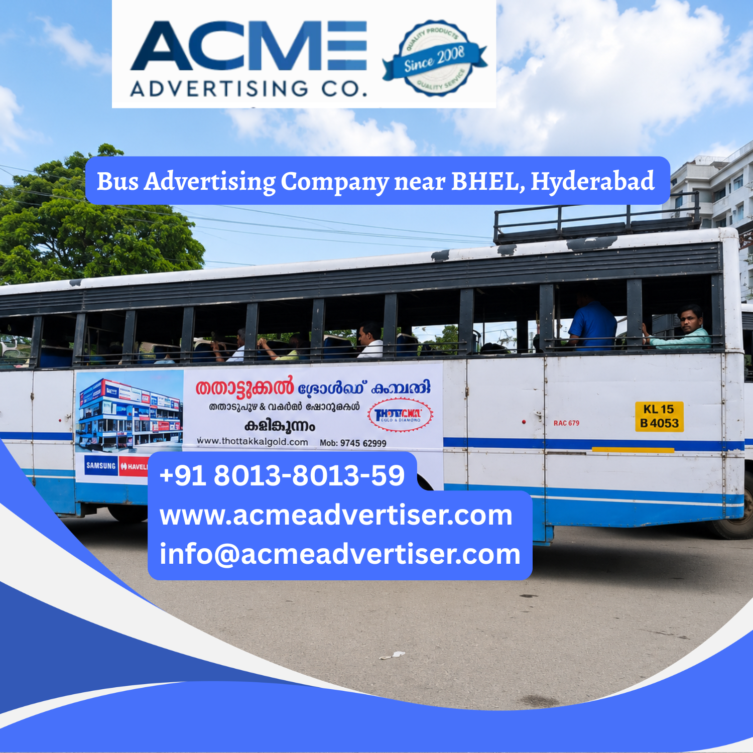 Bus Advertising Company near BHEL, Hyderabad - 