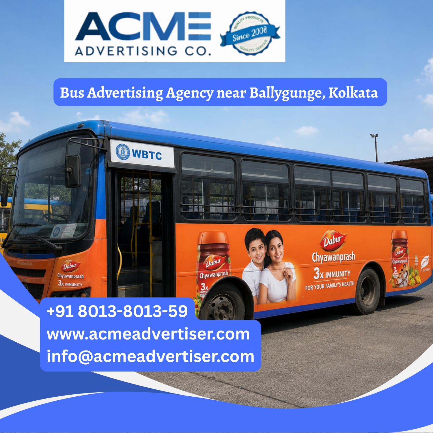 Bus Advertising Agency near Ballygunge, Kolkata - 