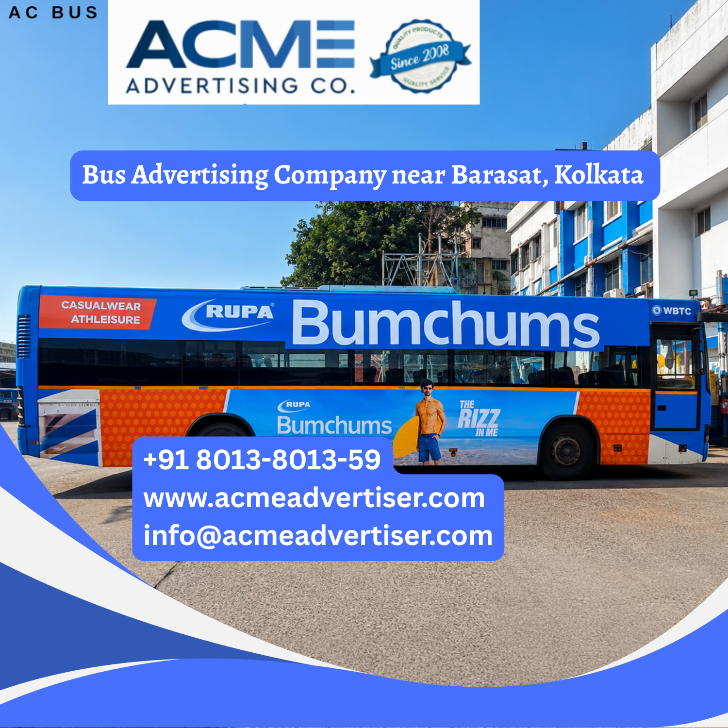 Bus Advertising Company near Barasat, Kolkata - 