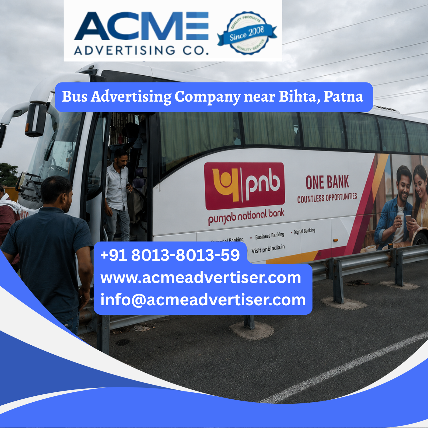 Bus Advertising Company near Bihta, Patna - 