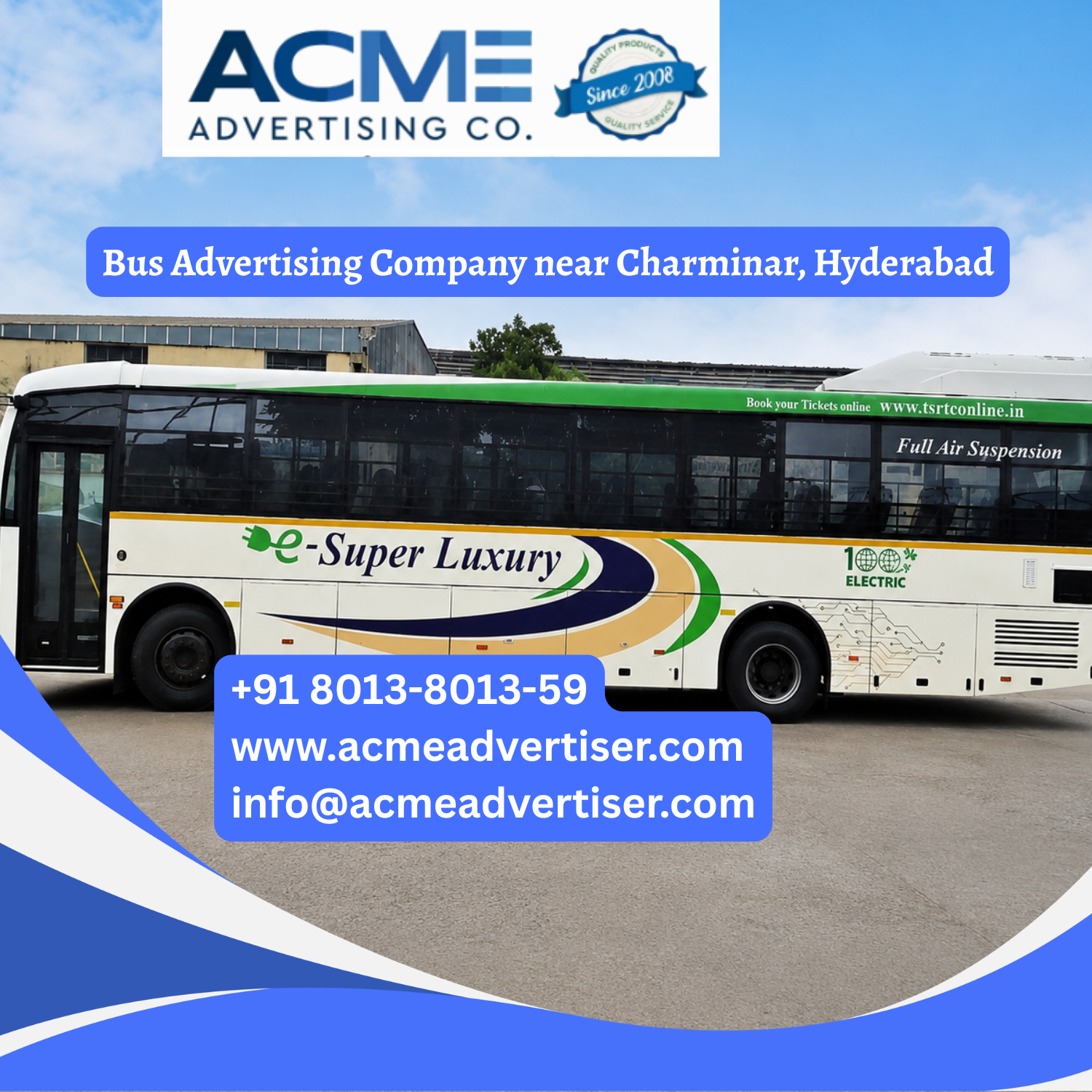 Bus Advertising Company near Charminar, Hyderabad - 
