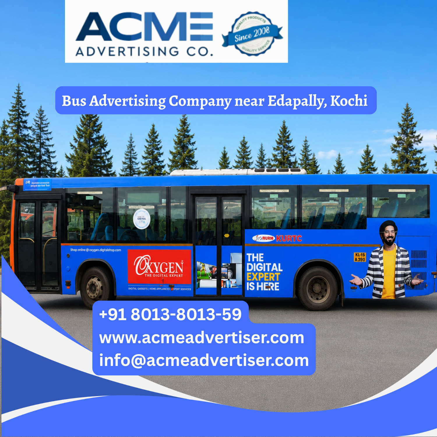 Bus Advertising Company near Edapally, Kochi - 