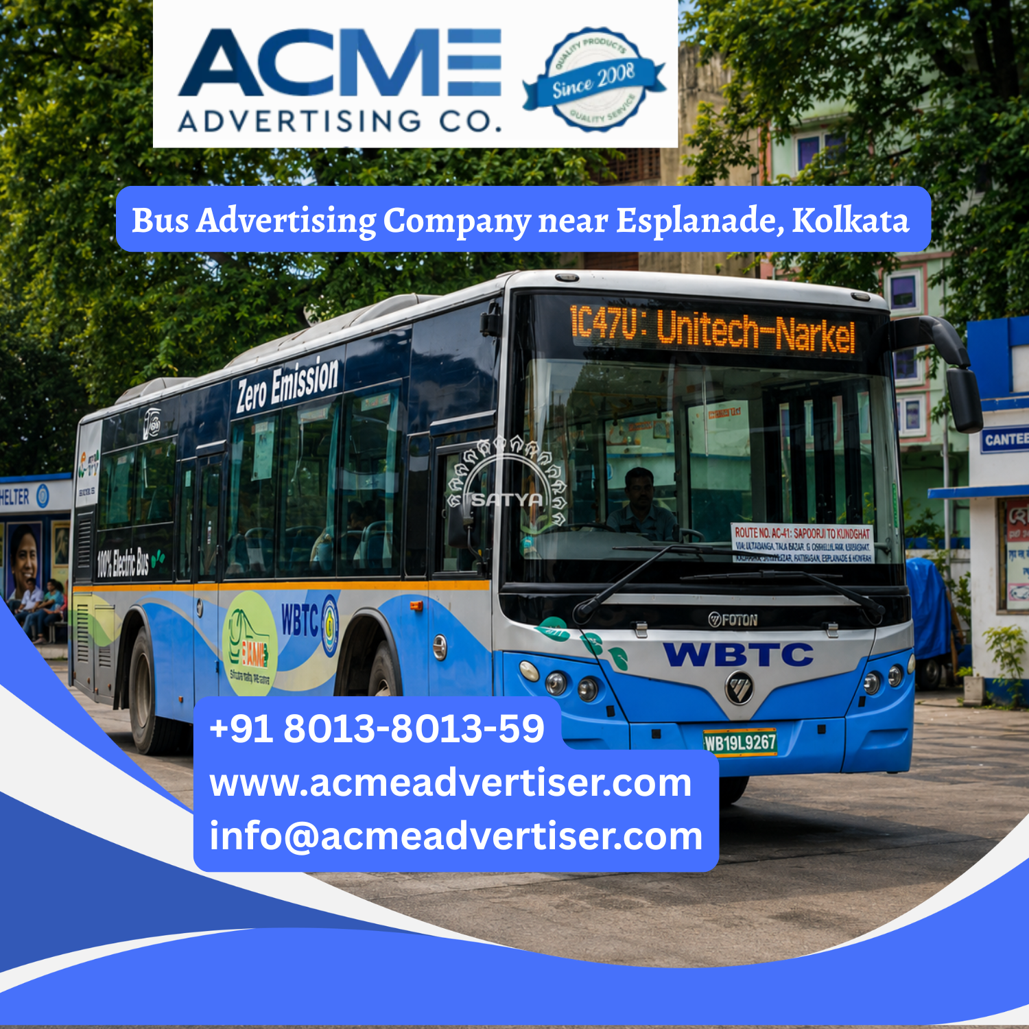 Bus Advertising Company near Esplanade, Kolkata - 