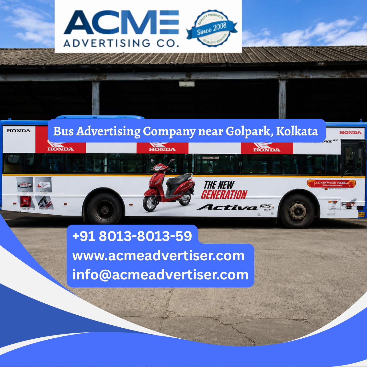 Bus Advertising Company near Golpark, Kolkata - 