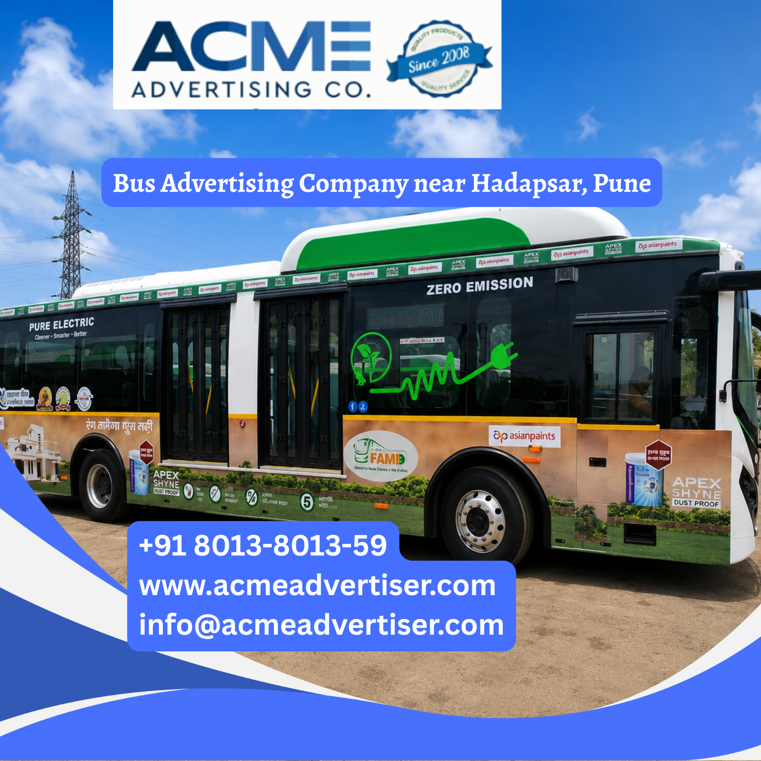 Bus Advertising Company near Hadapsar, Pune - 