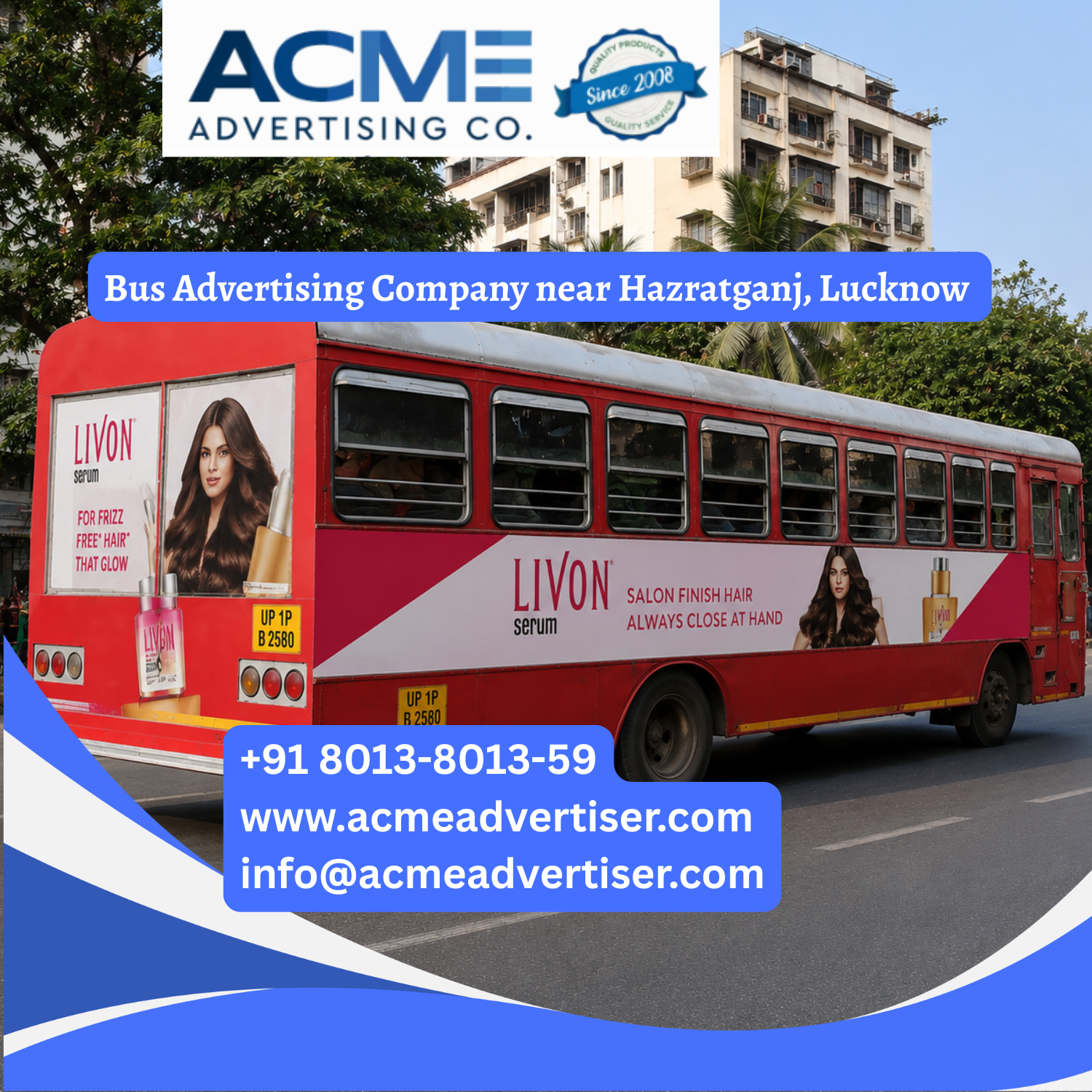 Bus Advertising Company near Hazratganj, Lucknow - 