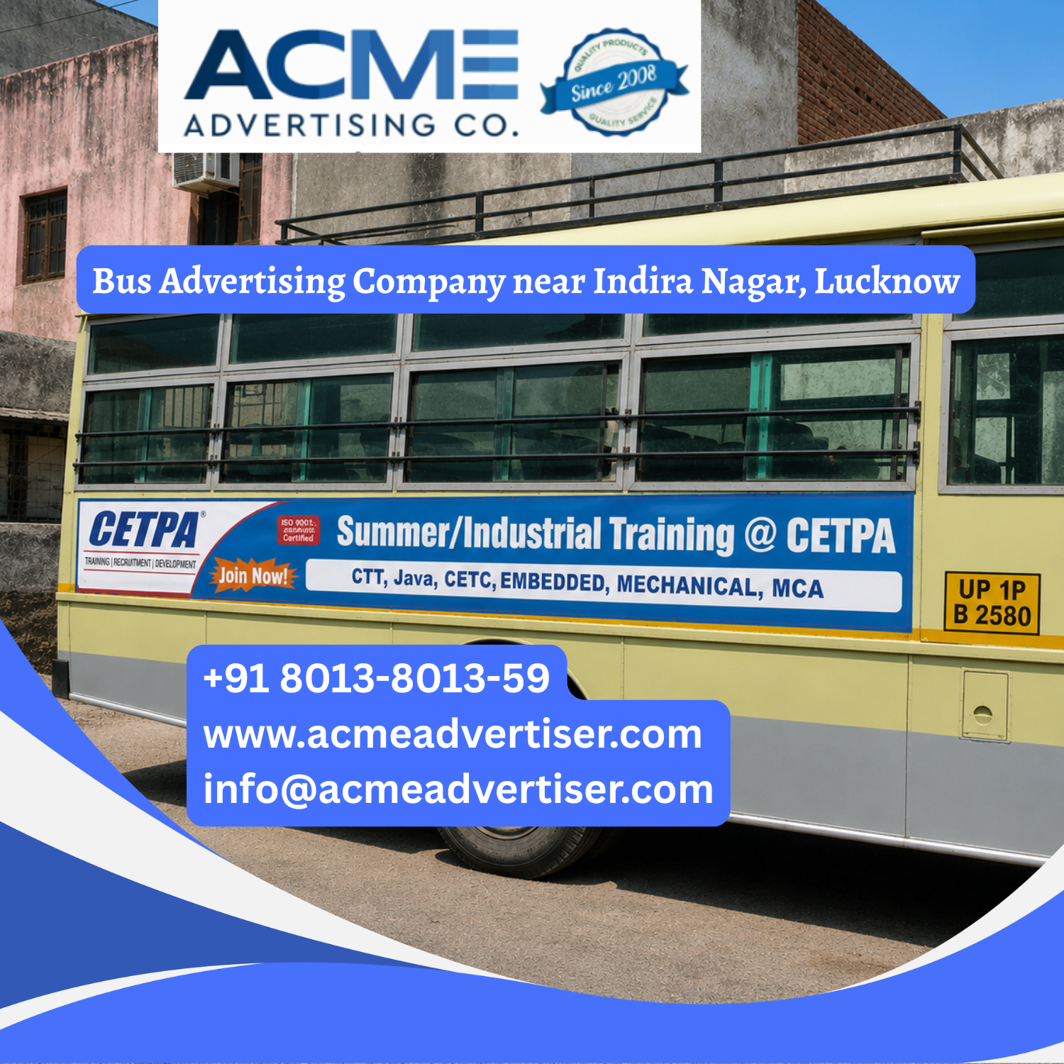 Bus Advertising Company near Indira Nagar, Lucknow - 