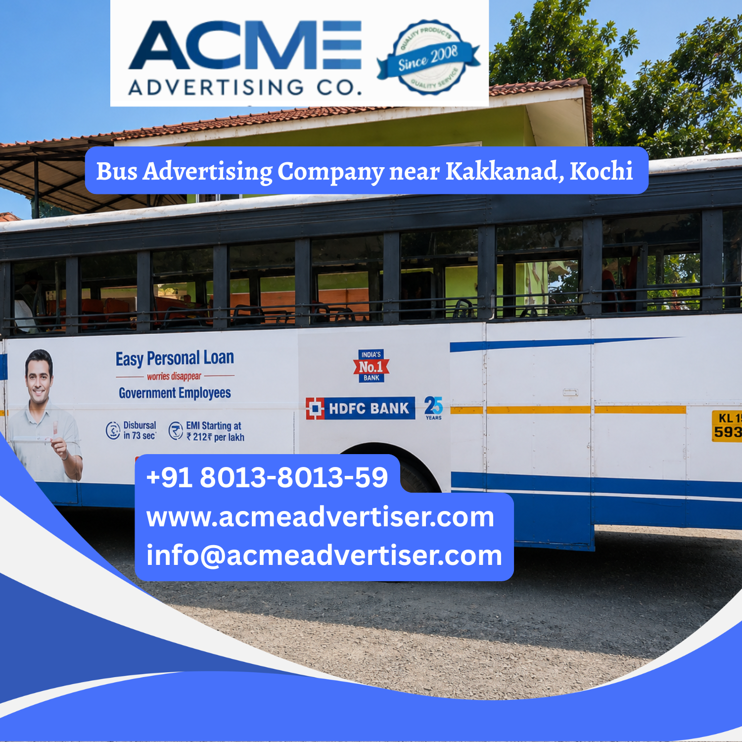 Bus Advertising Company near Kakkanad, Kochi - 