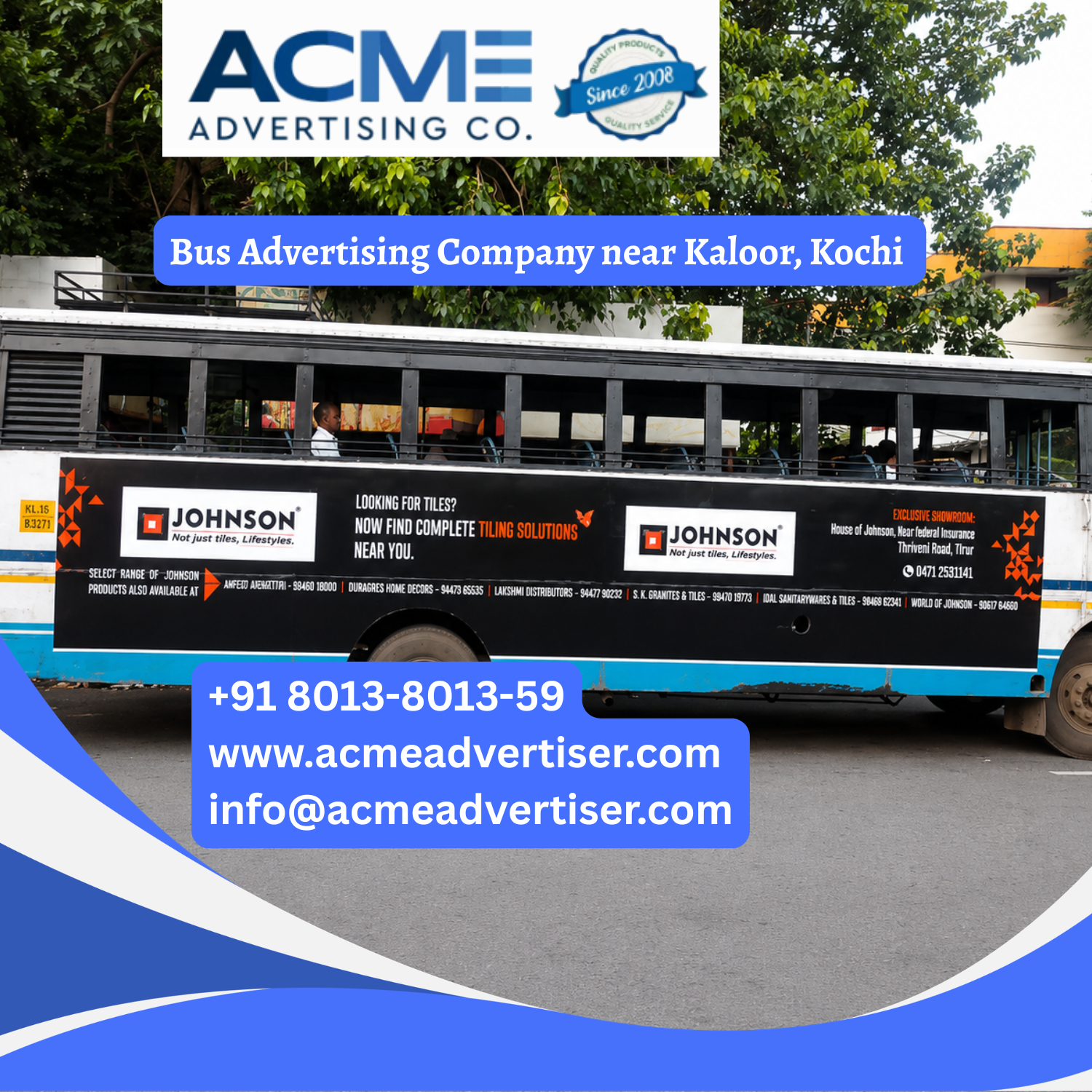 Bus Advertising Company near Kaloor, Kochi - 